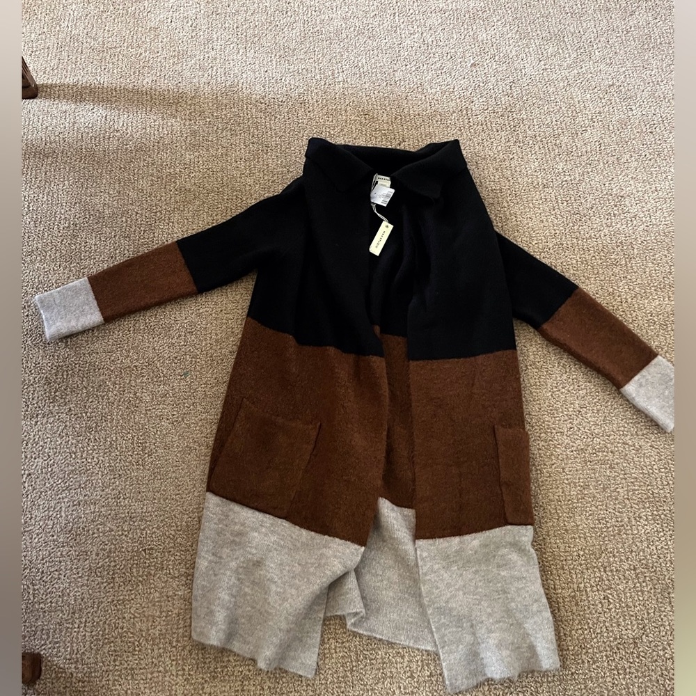NWT Max Studio open cardigan - small